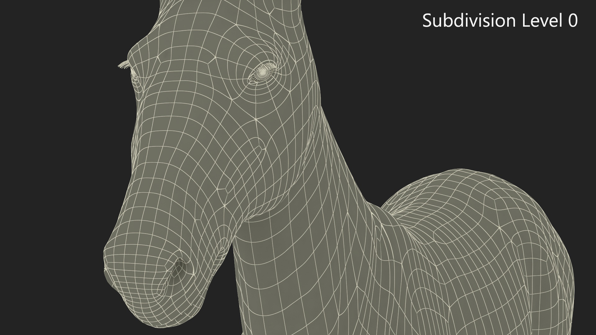 3D model Mule