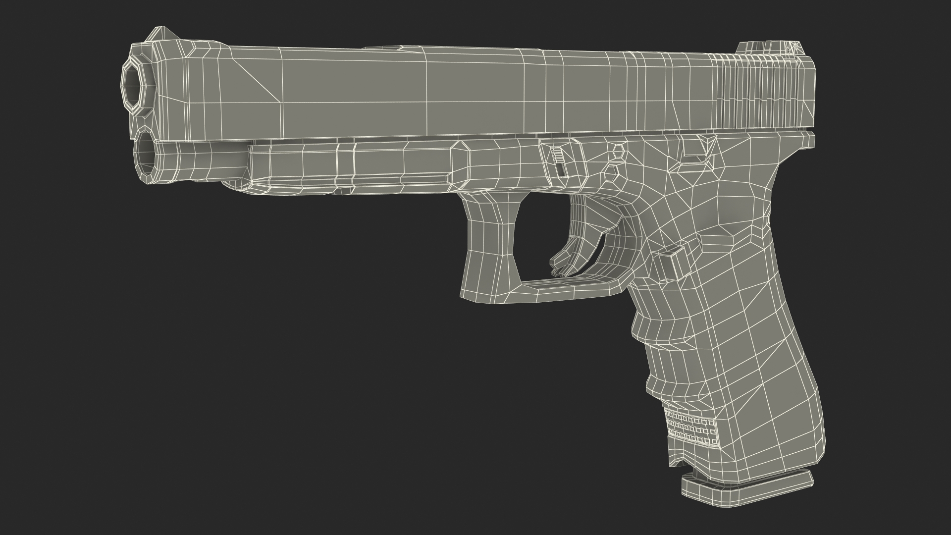 9mm Competition Pistol 3D