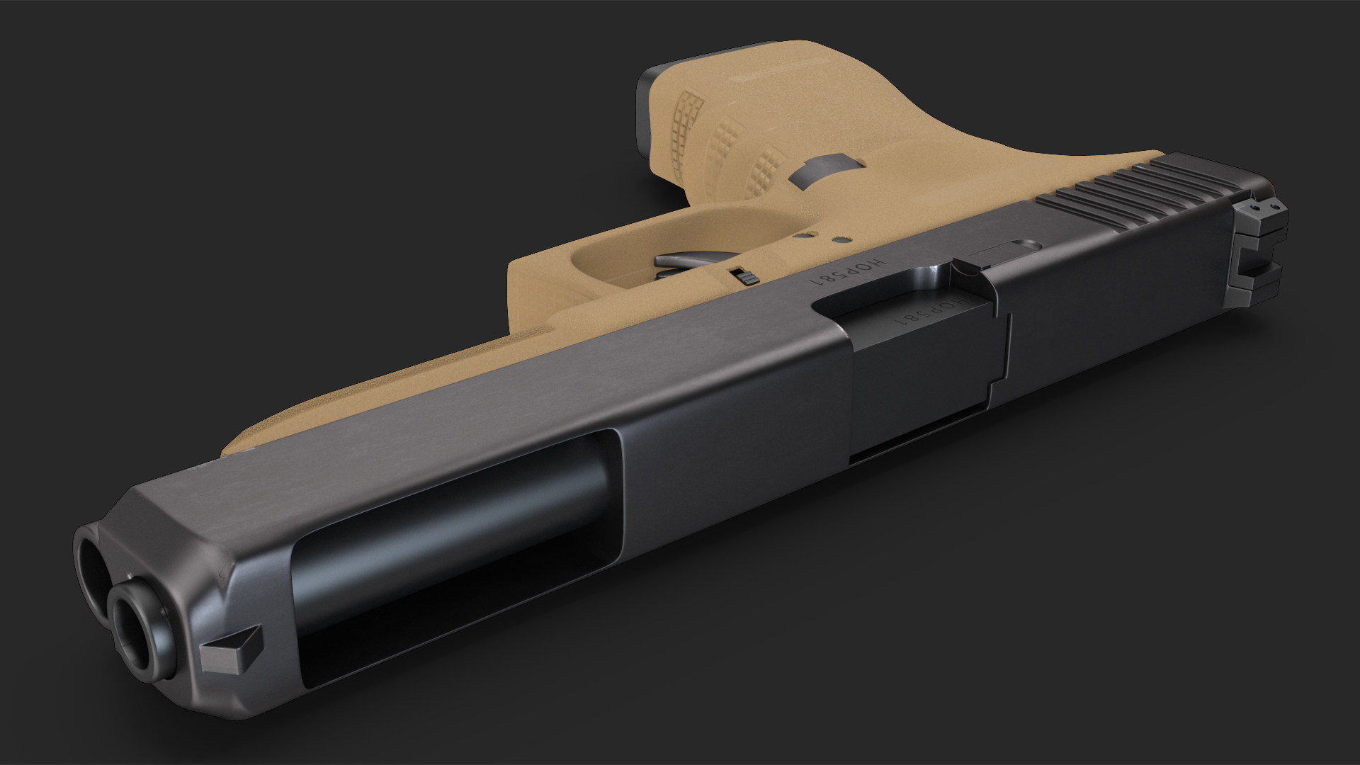 9mm Competition Pistol 3D