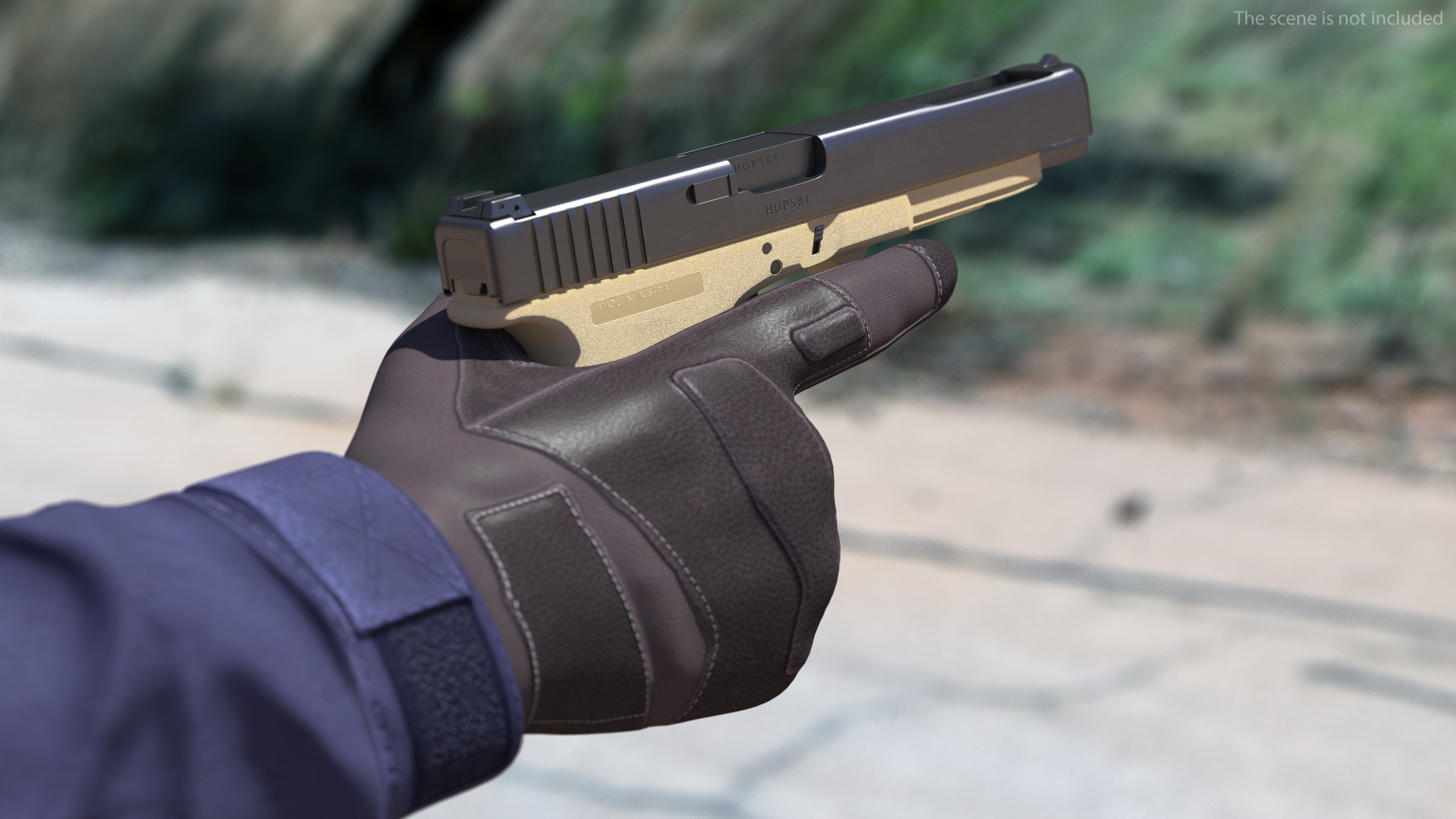 9mm Competition Pistol 3D