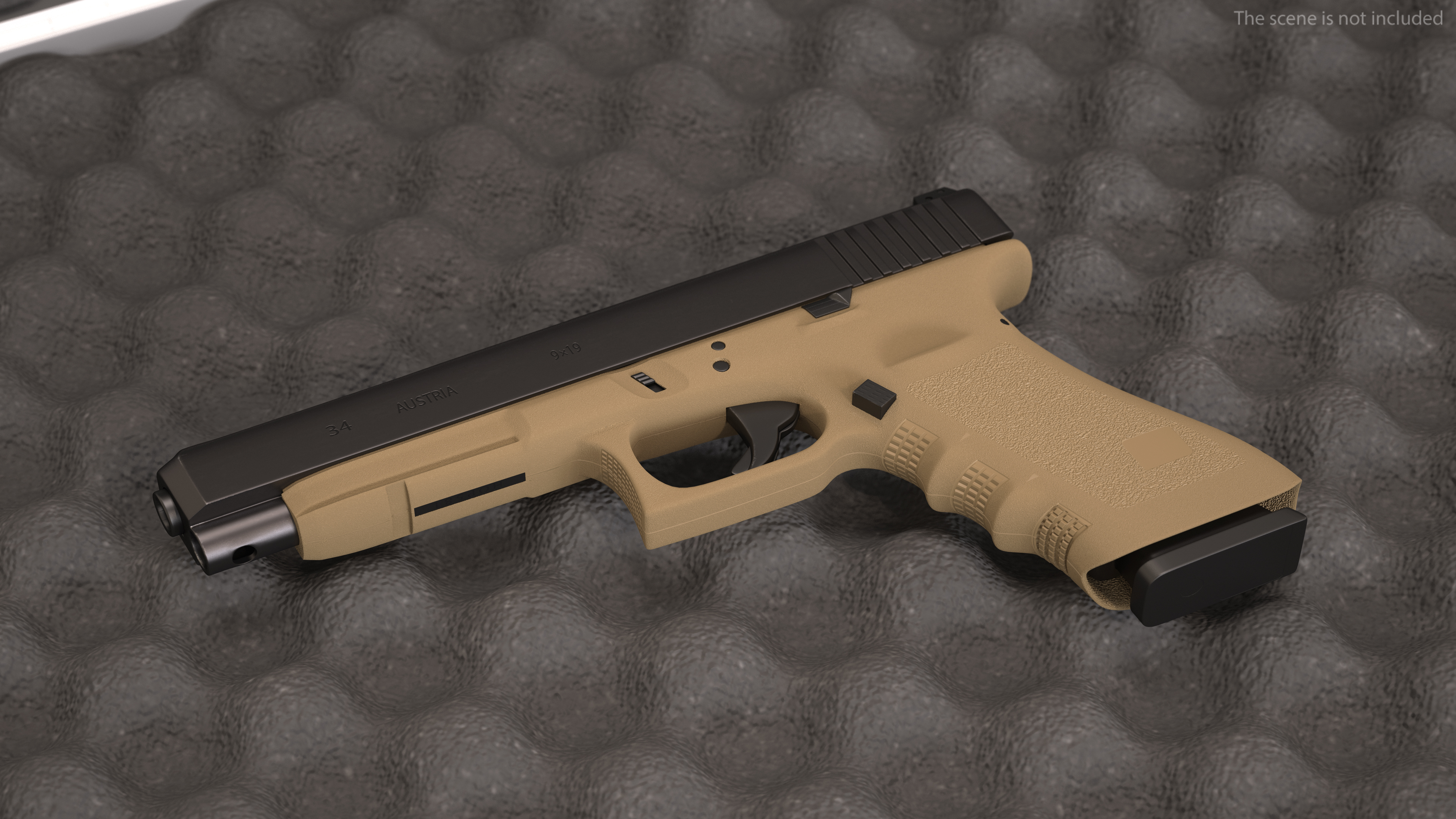 9mm Competition Pistol 3D