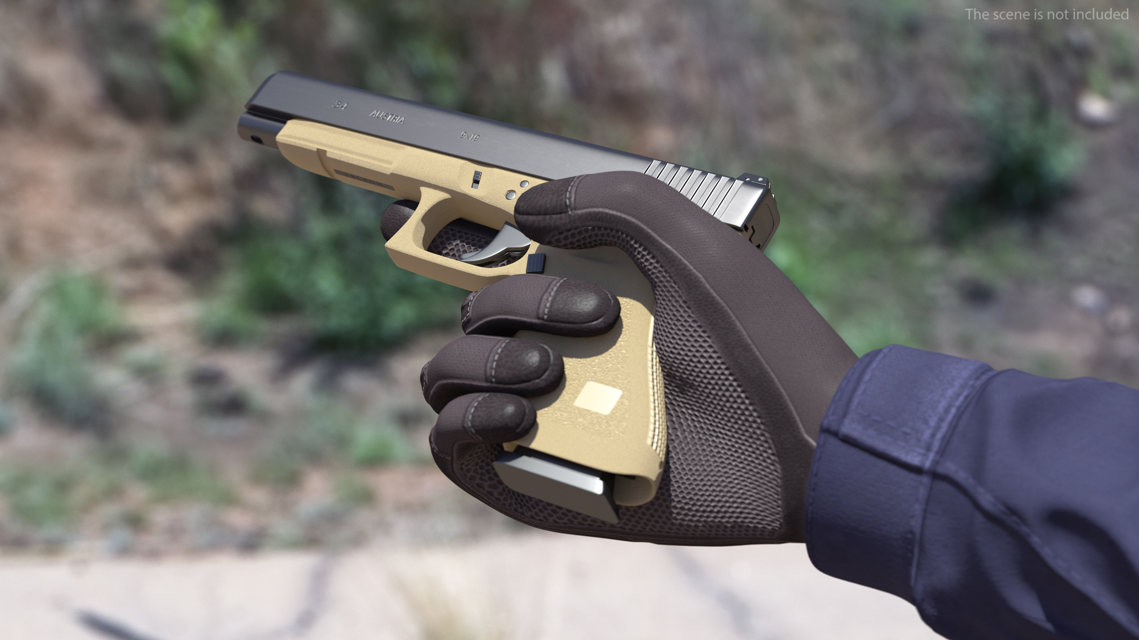 9mm Competition Pistol 3D