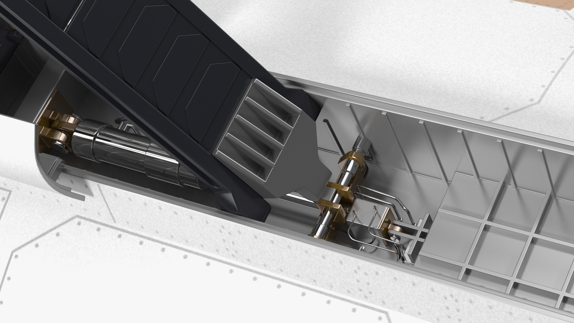 3D model Suborbital Launch Vehicle Rocket Booster with Crew Capsule Rigged