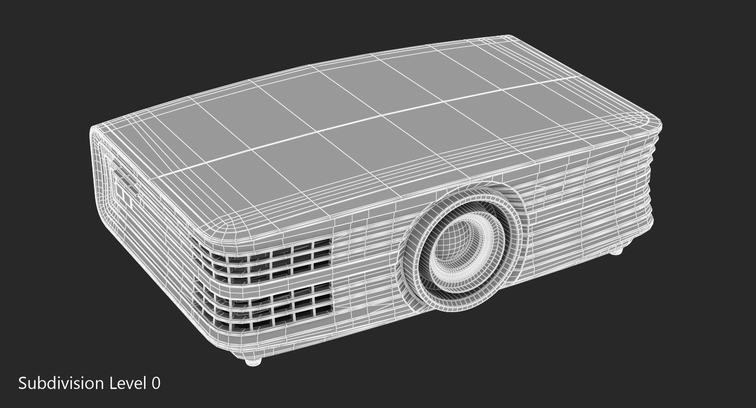 3D model Home Theatre Projector Generic