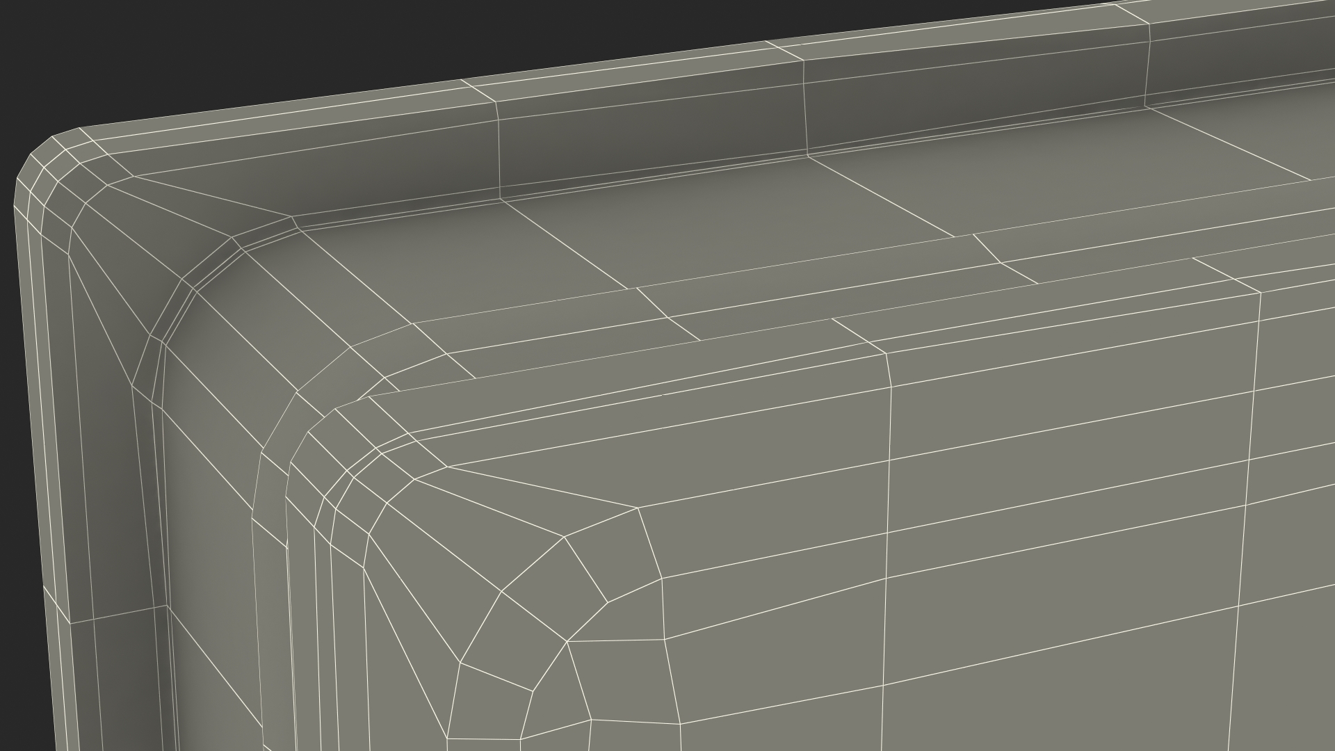 3D Clear Glass Block Diamond Pattern model