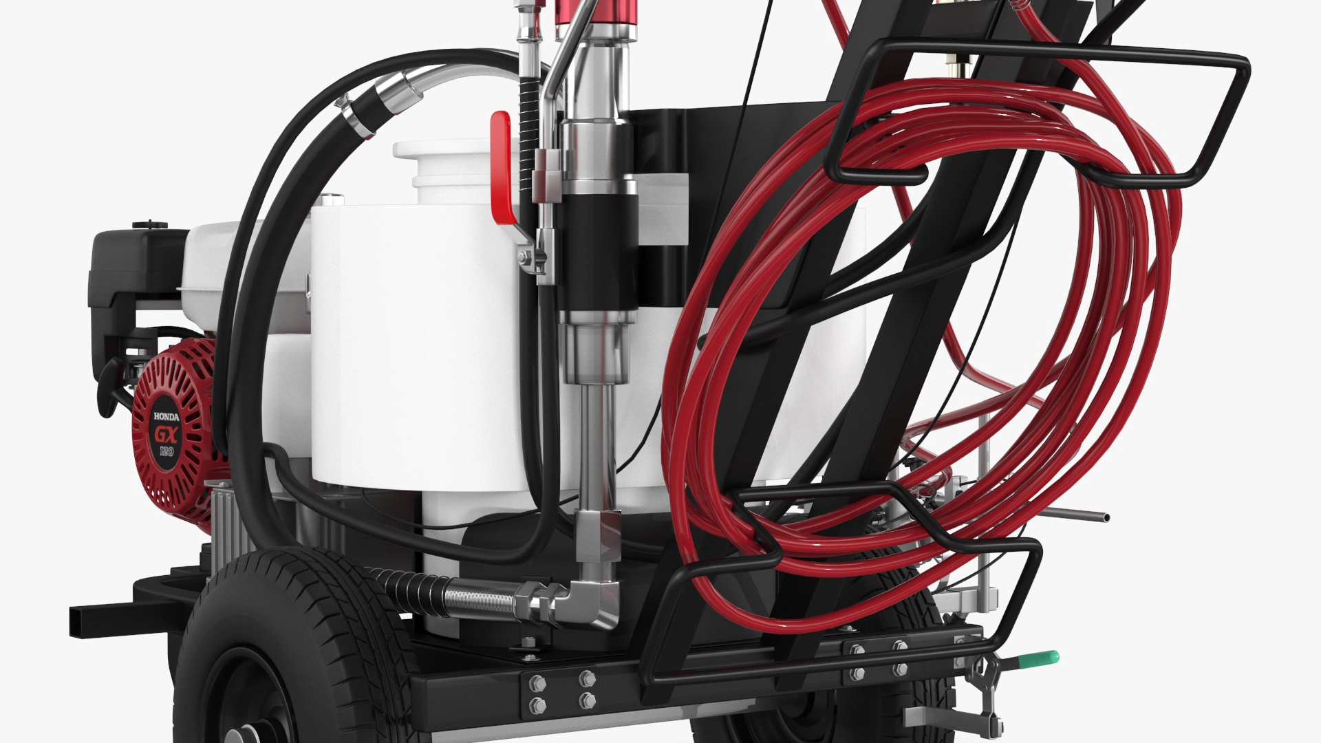Line Painting Machine Titan PowrLiner 4955 Rigged 3D model