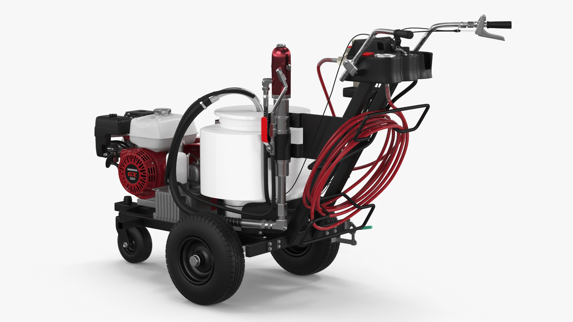 Line Painting Machine Titan PowrLiner 4955 Rigged 3D model