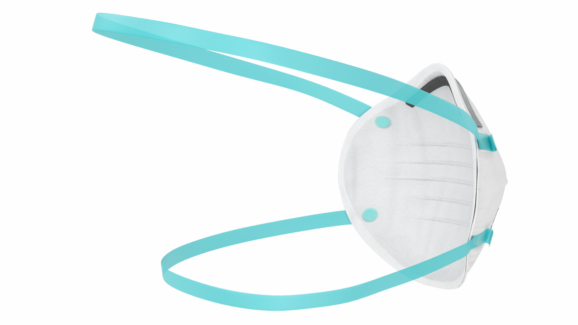N95 Class Face Mask 3D model