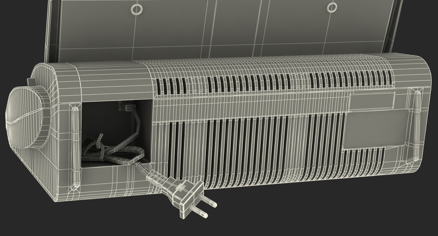 Electronic Typewriter Generic 3D model