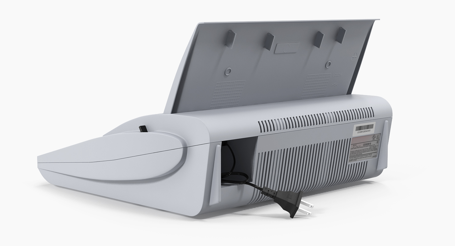 Electronic Typewriter Generic 3D model