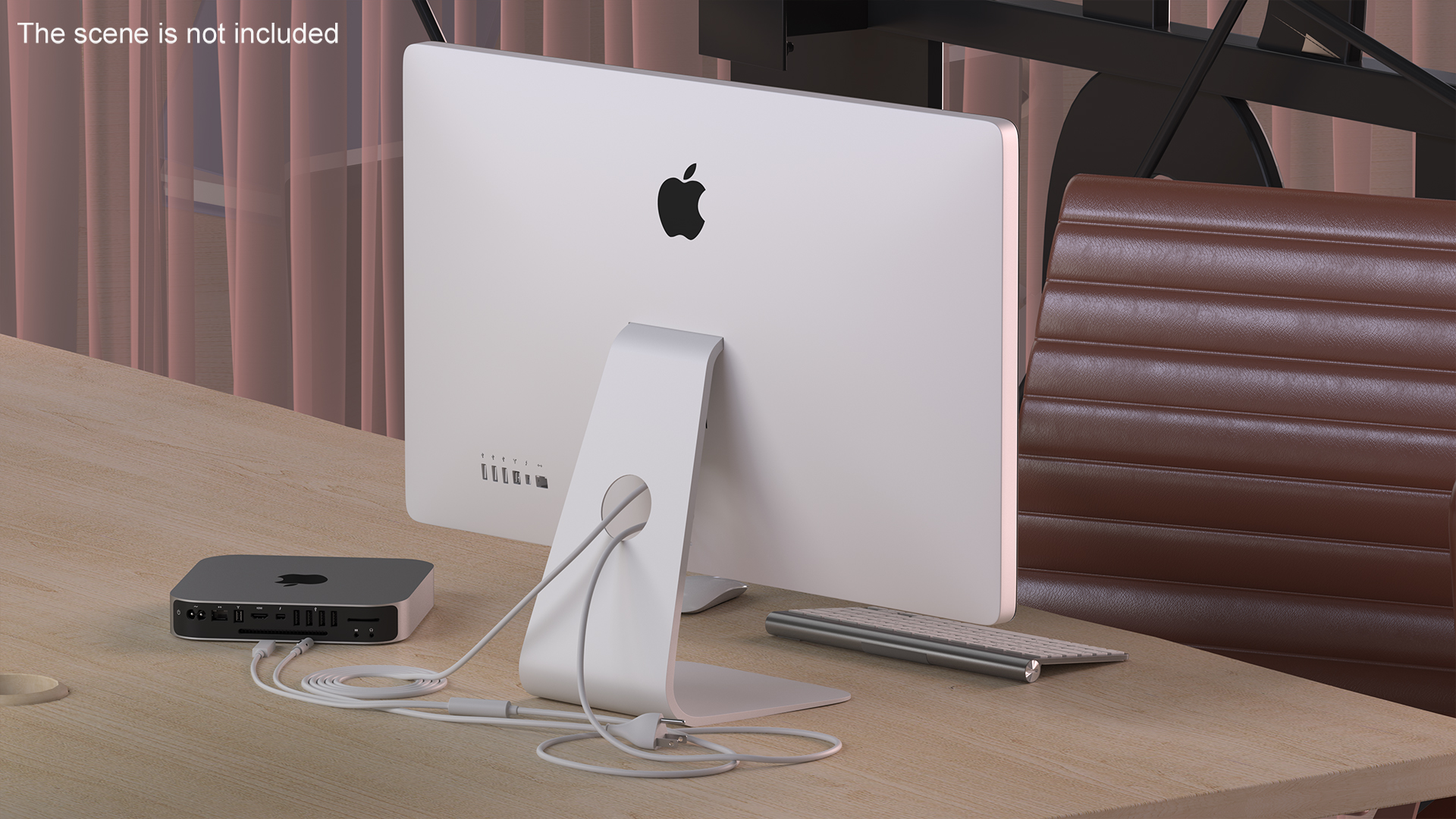 3D Mac Mini with Monitor