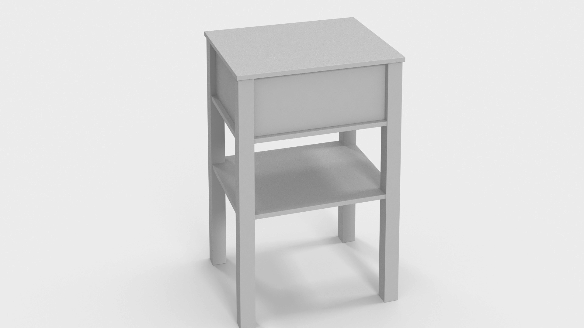 Modern Hospital Room with Patient and Doctor 3D model