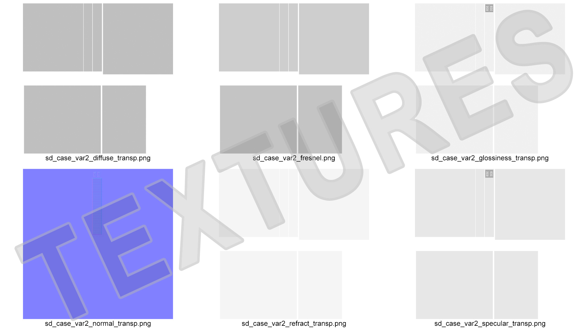 3D Clear Double CD Jewel Case