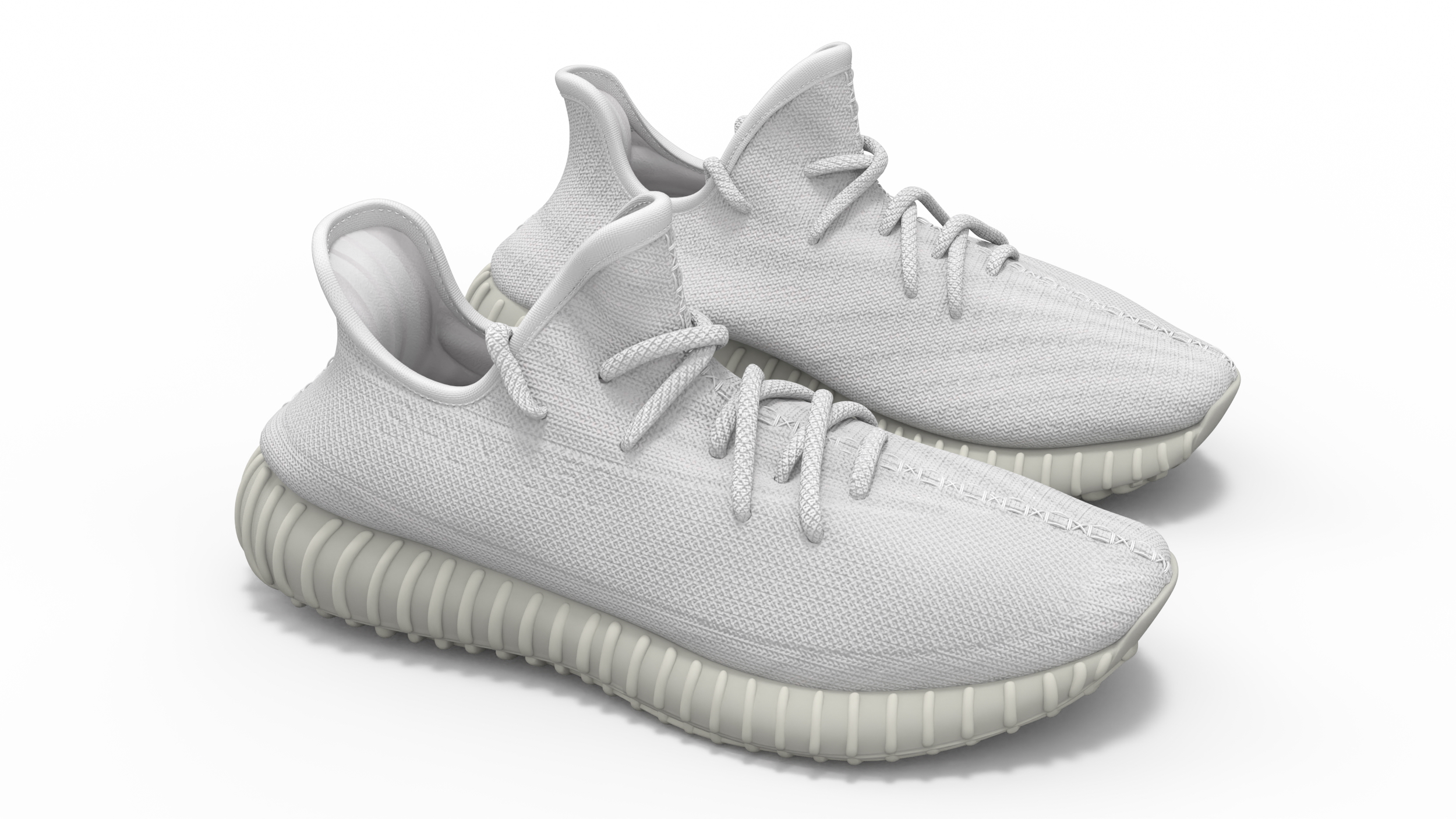 3D model Sneakers Yeeze Boost 350 White