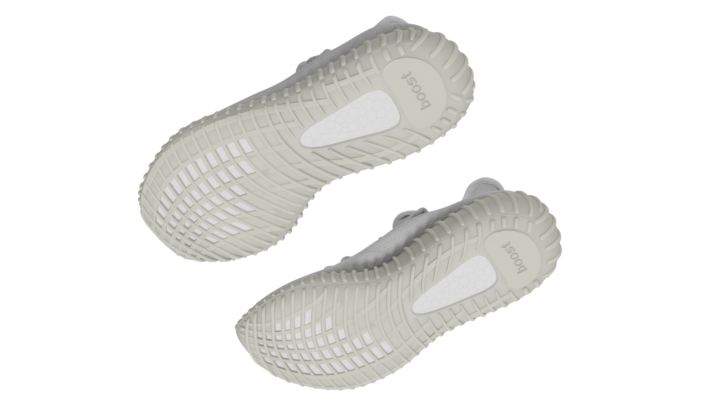 3D model Sneakers Yeeze Boost 350 White