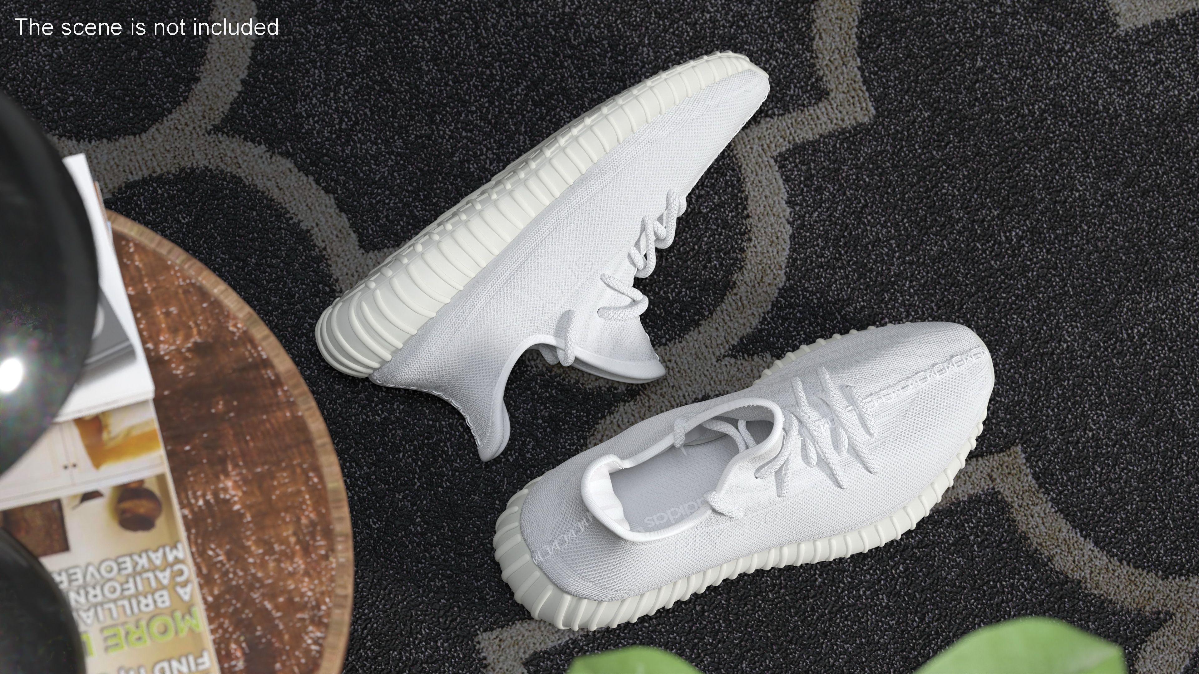 3D model Sneakers Yeeze Boost 350 White