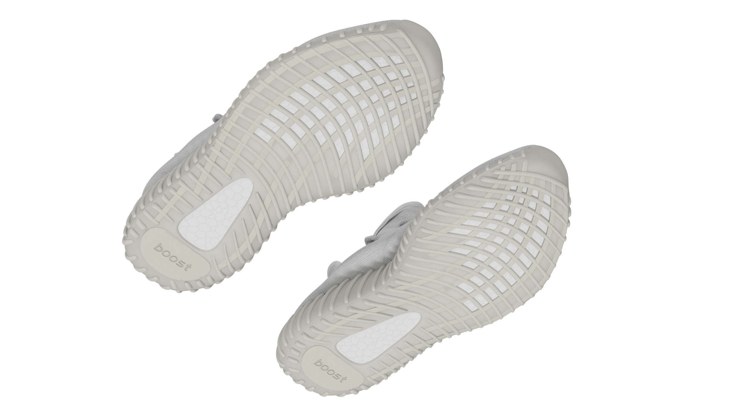 3D model Sneakers Yeeze Boost 350 White