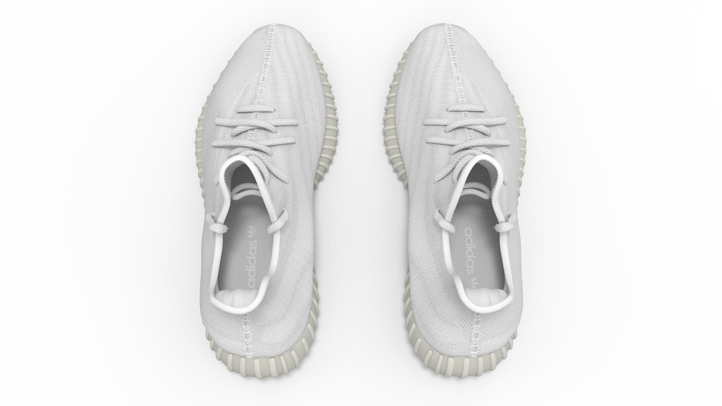 3D model Sneakers Yeeze Boost 350 White