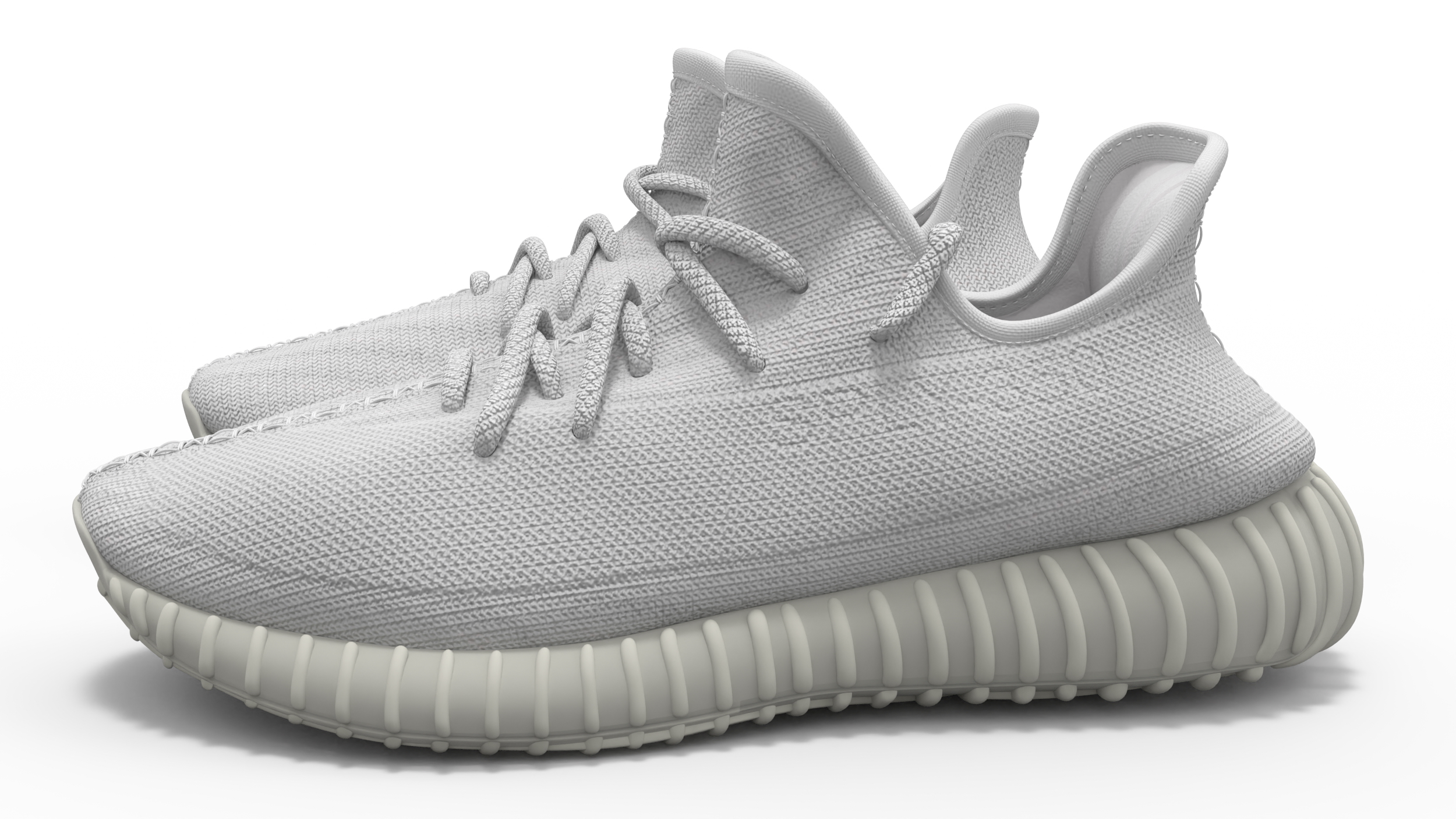 3D model Sneakers Yeeze Boost 350 White