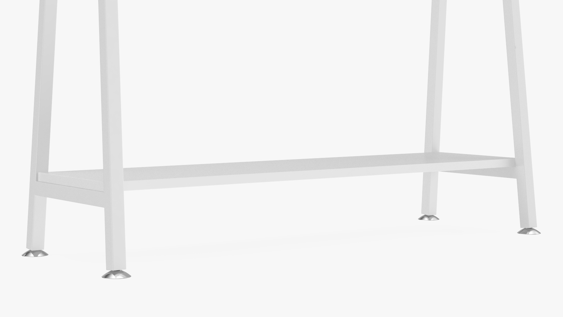 3D Cloth Coat Rack White