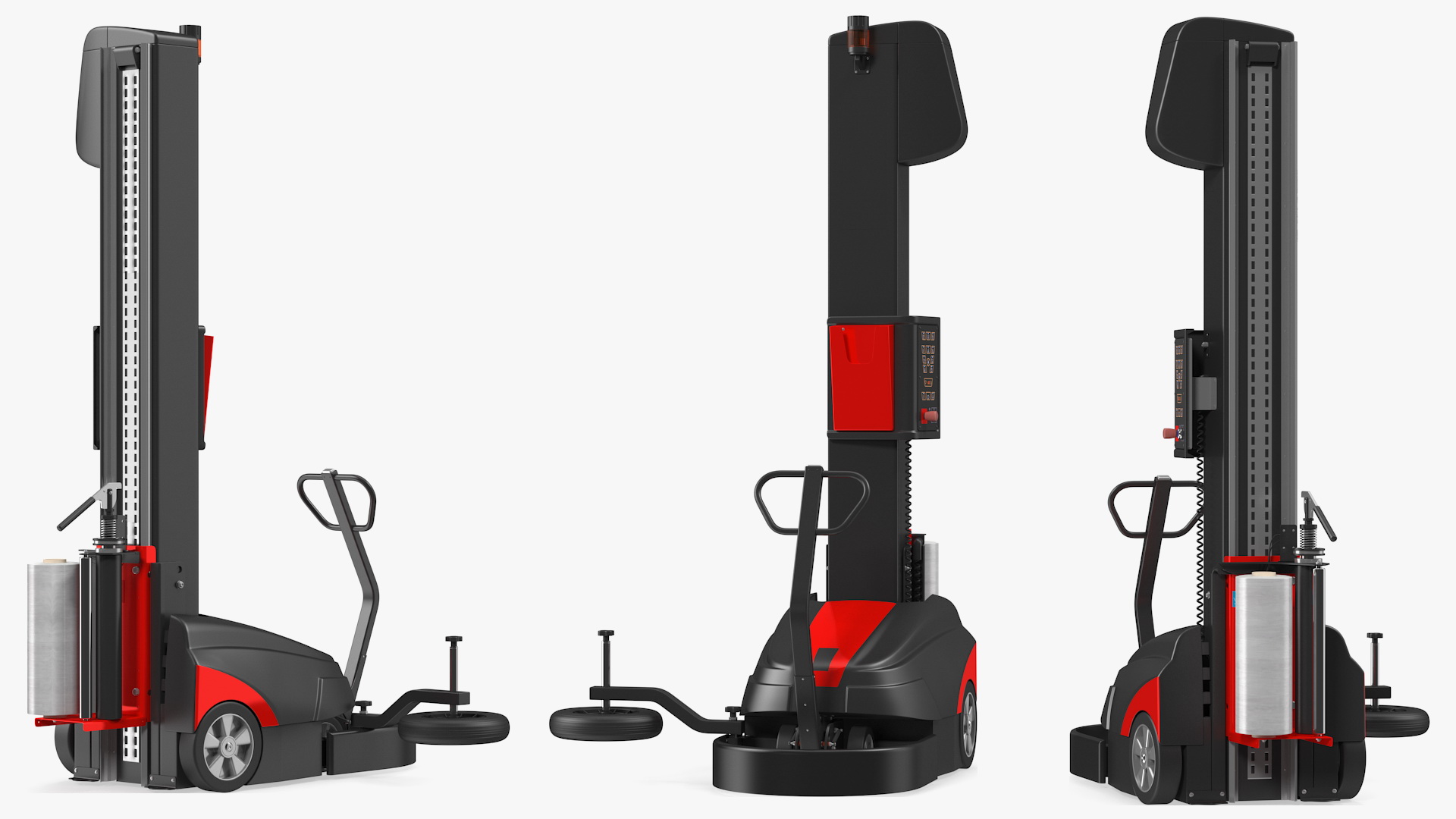 3D Mobile Pallet Stretch Wrapping Robot