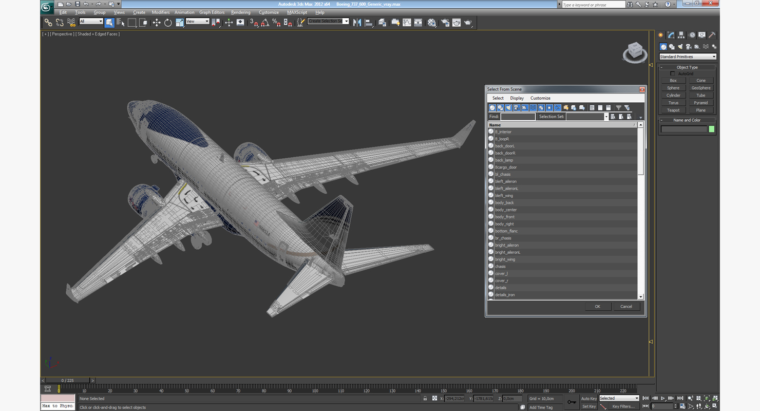 Boeing 737 600 Generic 3D