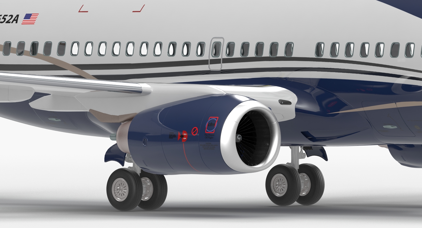 Boeing 737 600 Generic 3D
