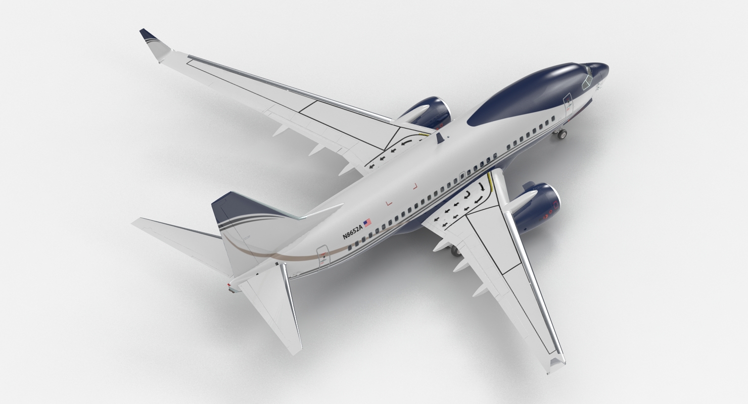 Boeing 737 600 Generic 3D