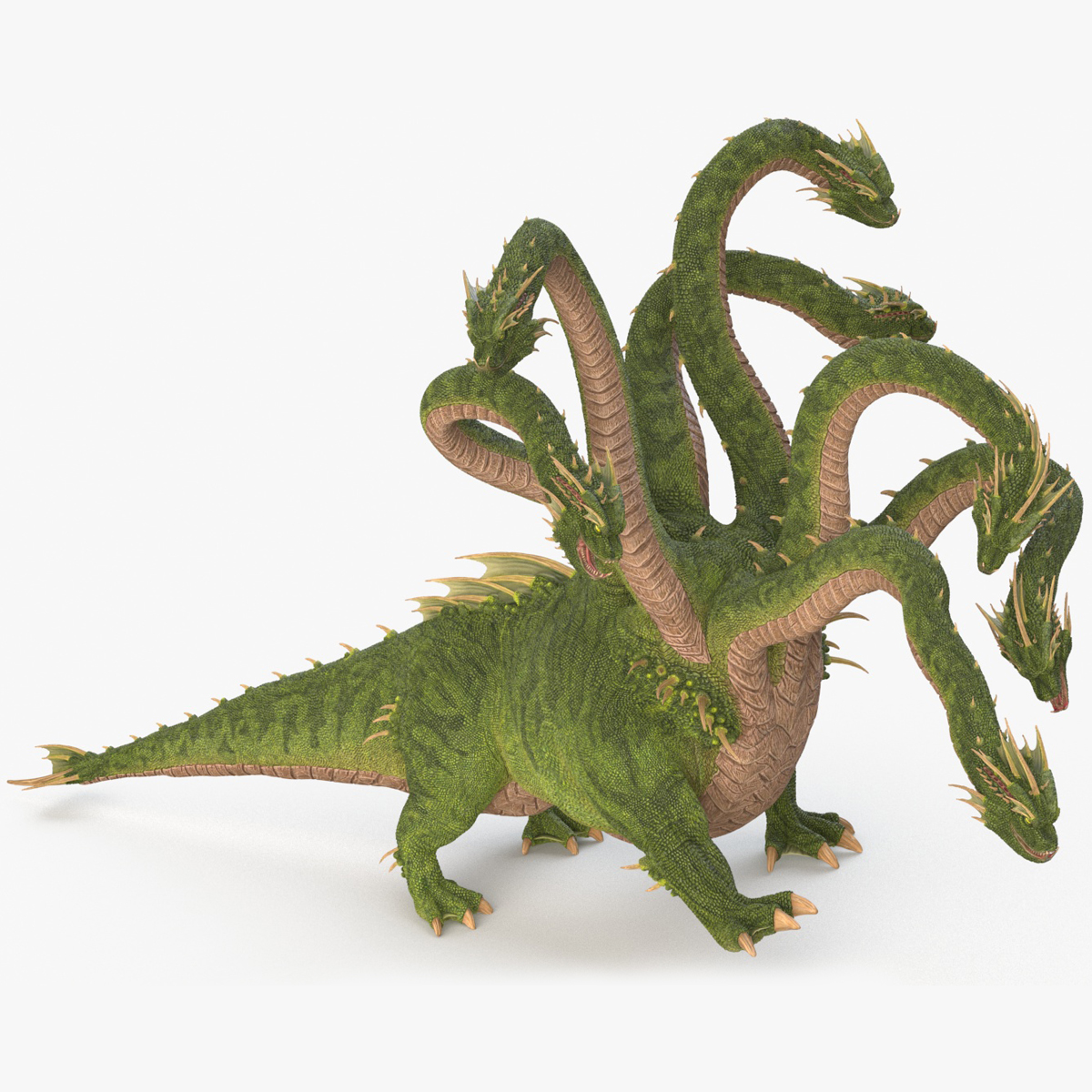 3D Hydra Rigged for Maya