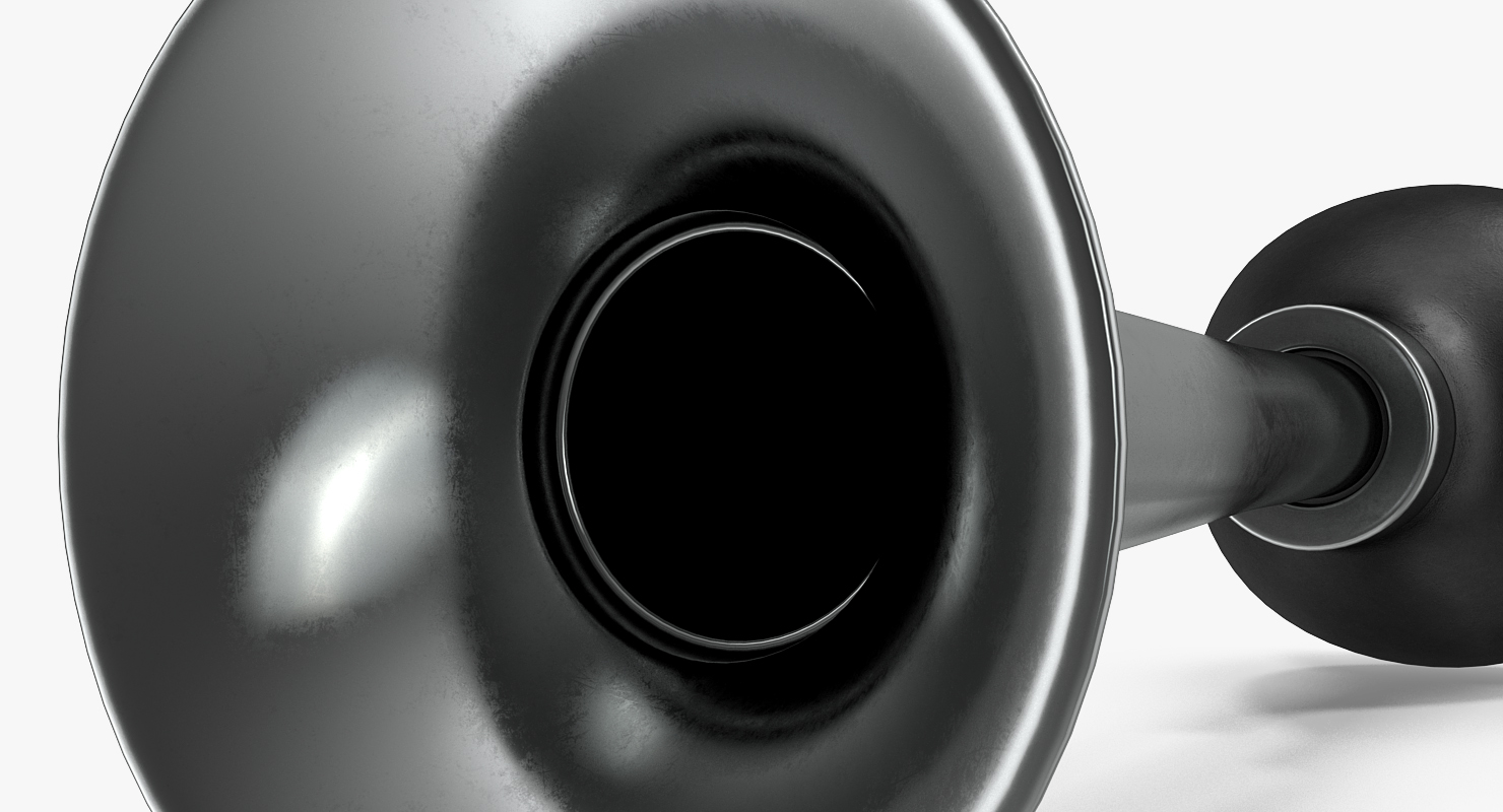 3D Vintage Car Horn