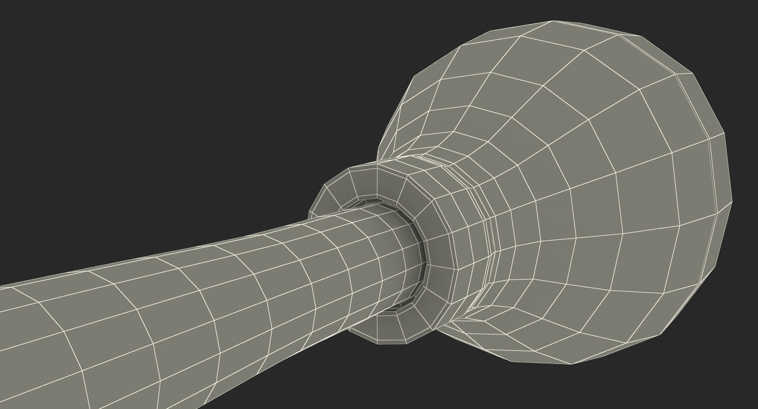 3D Vintage Car Horn