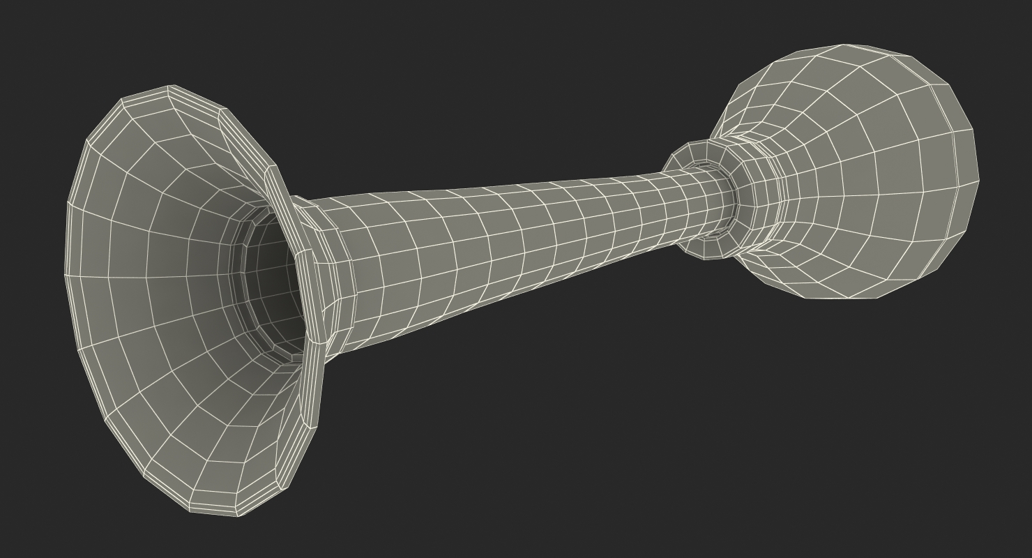 3D Vintage Car Horn