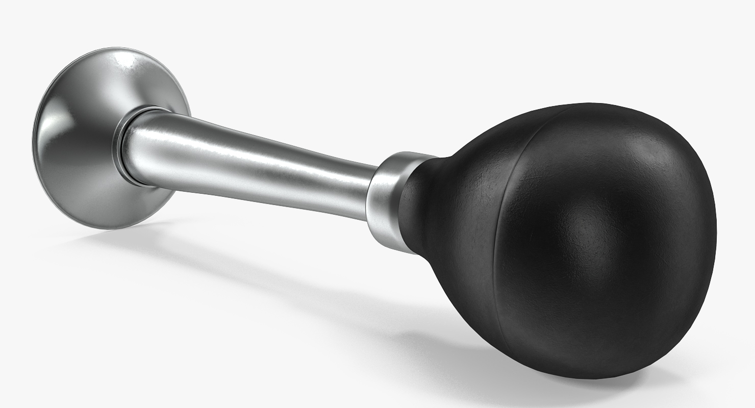 3D Vintage Car Horn
