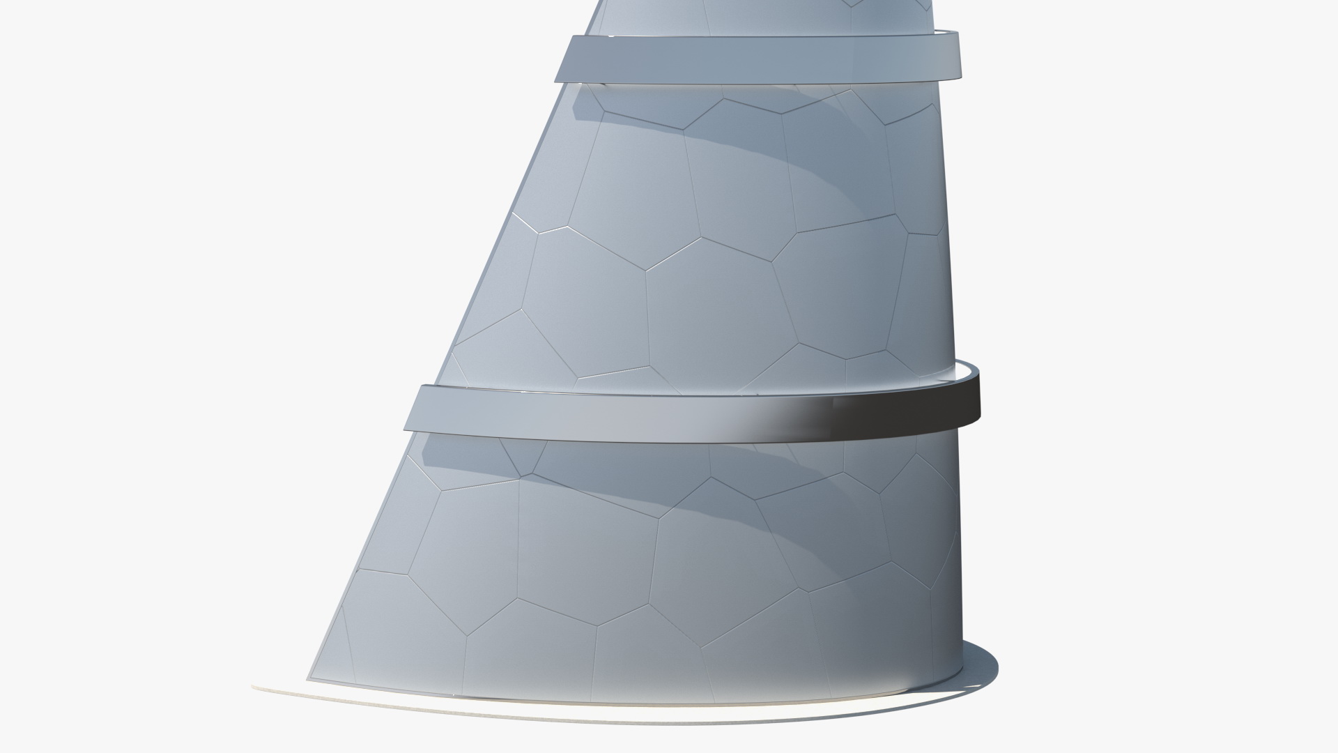 3D model Airport Air Traffic Control Tower with Interior Generic