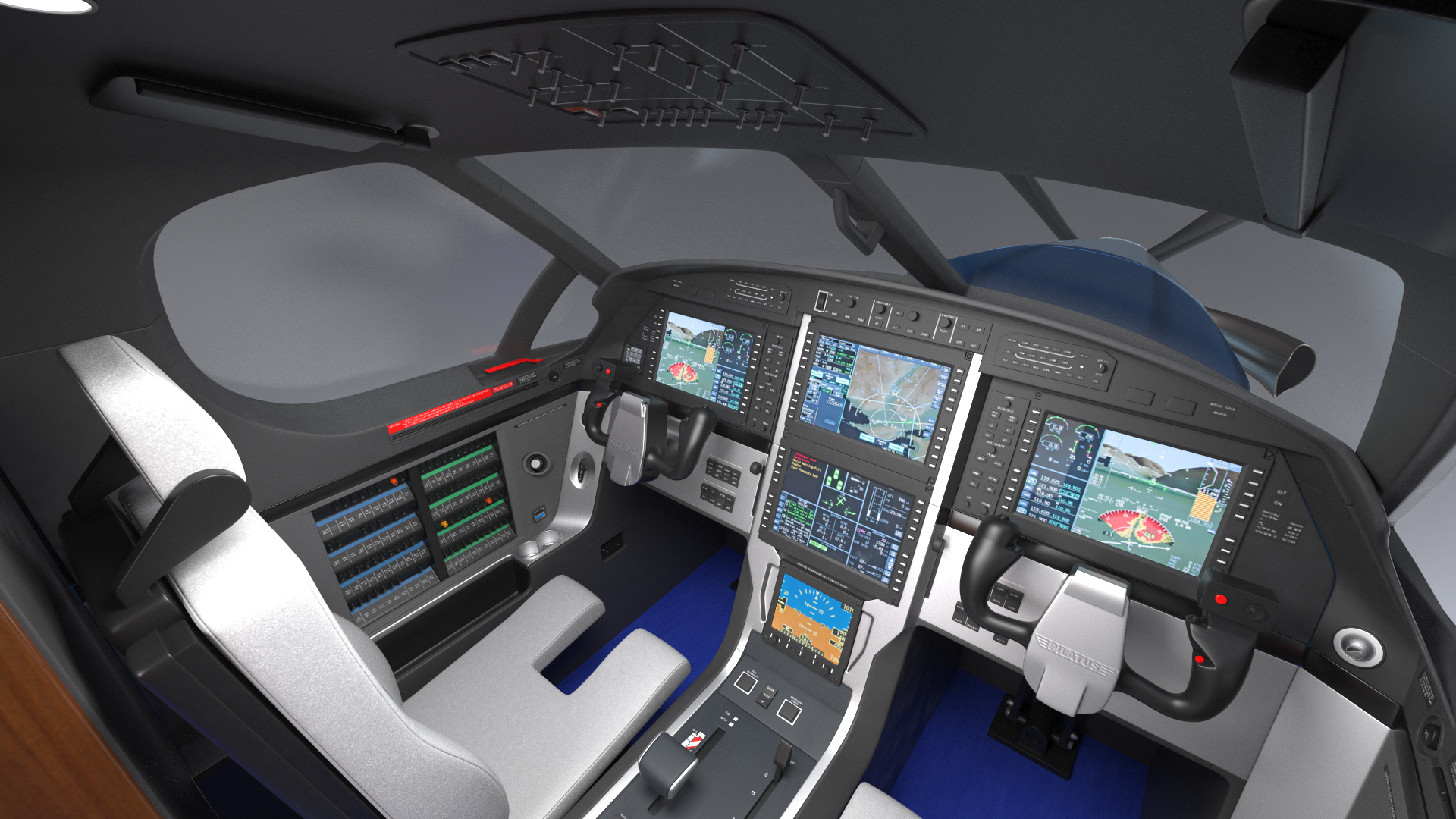 3D Pilatus PC12 NGX Business Plane