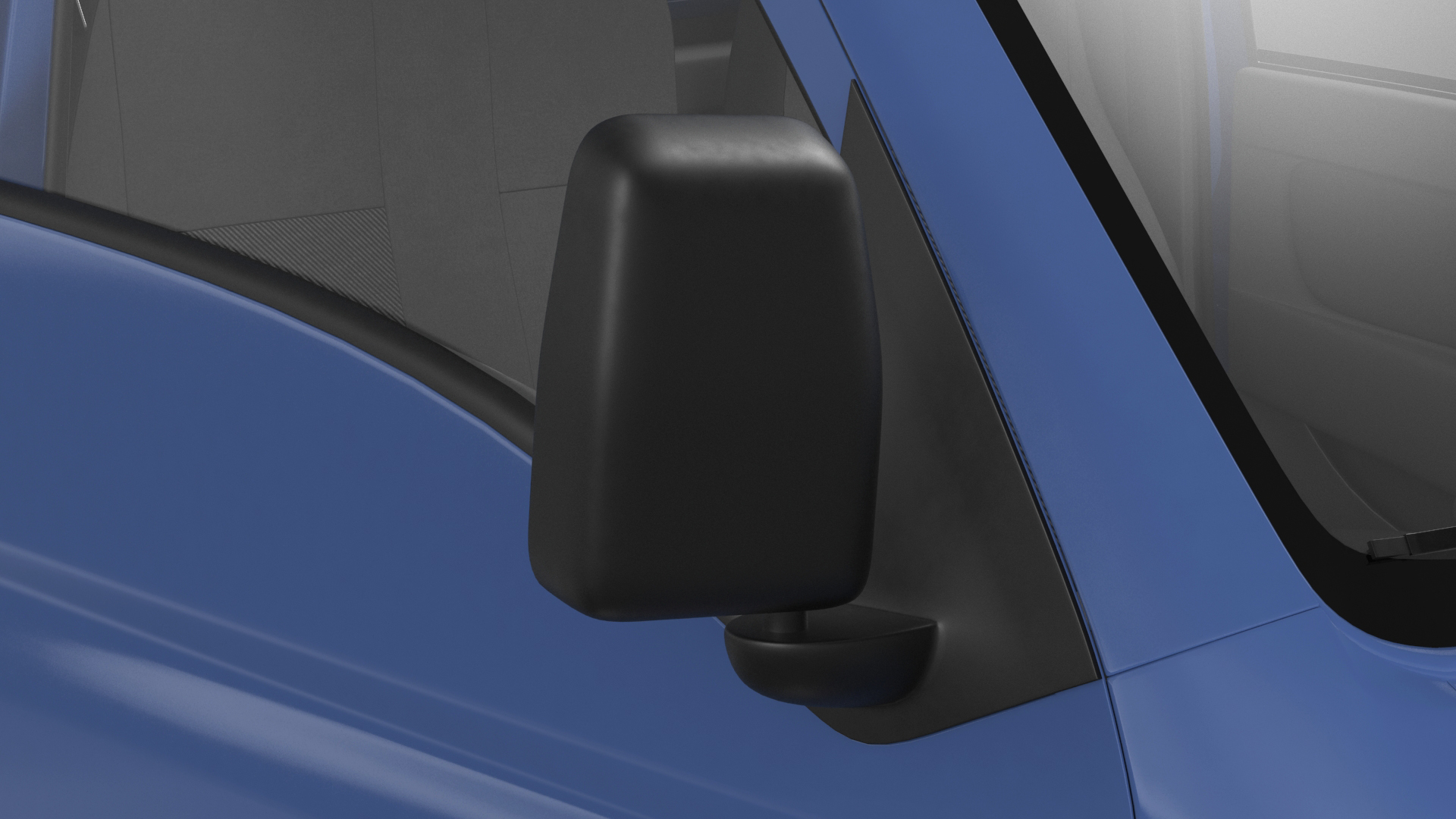 Japanese Mini Truck Refrigerator Blue 3D