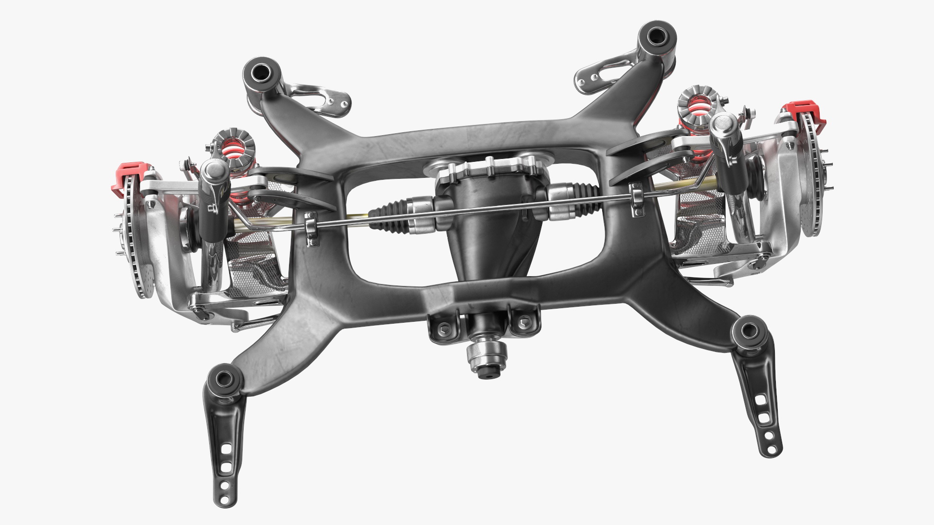 Car Front Suspension Assembly 3D model