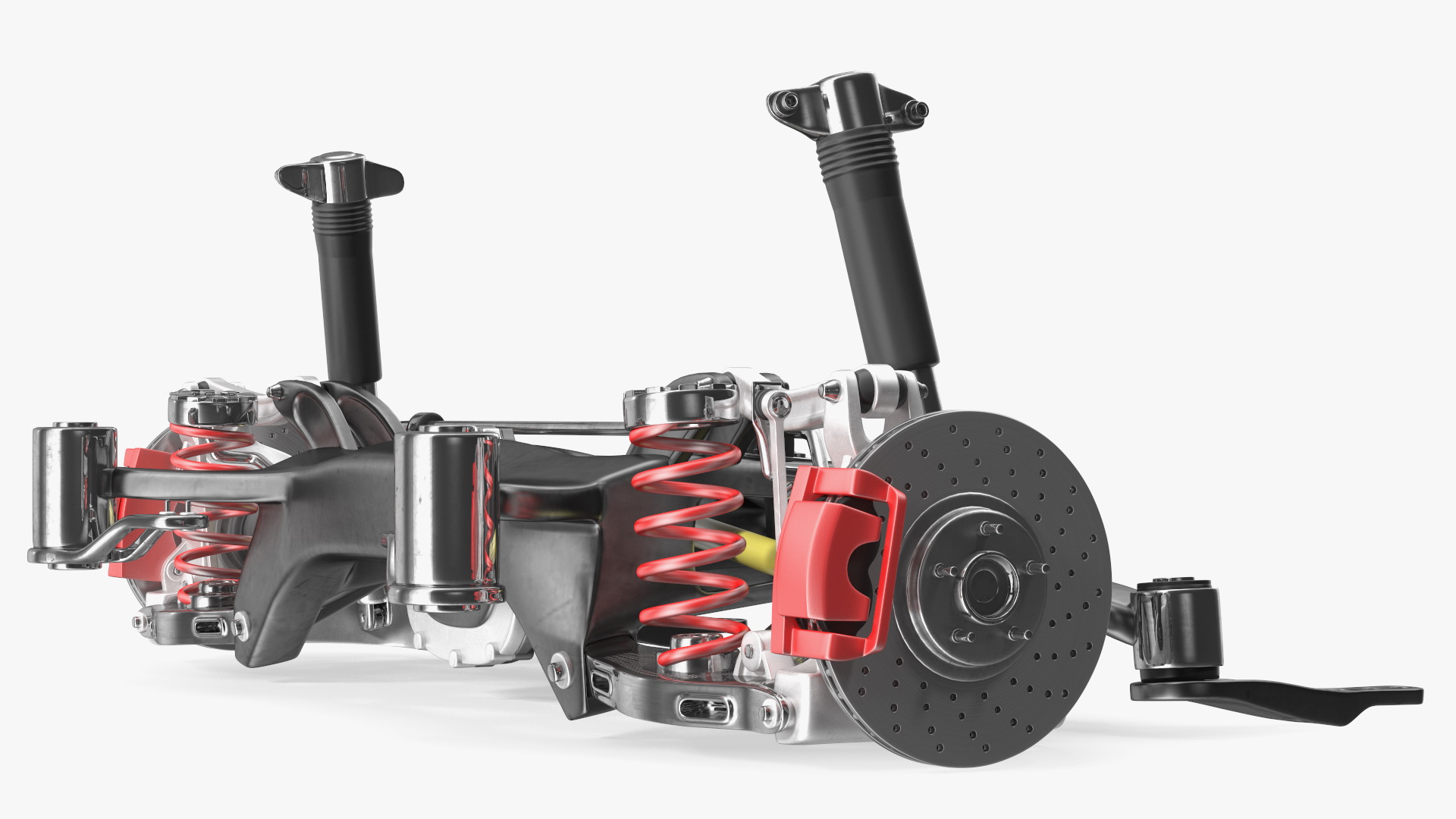 Car Front Suspension Assembly 3D model
