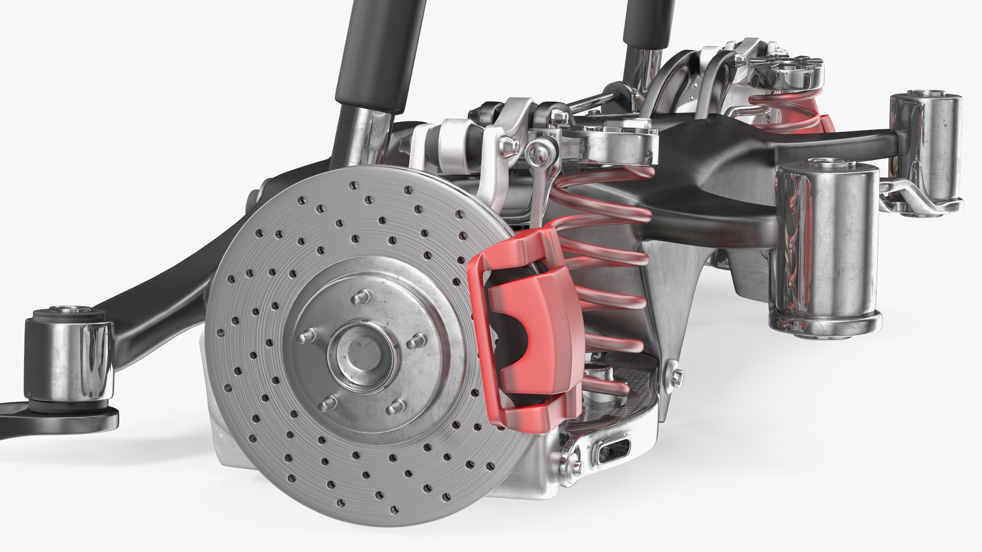 Car Front Suspension Assembly 3D model