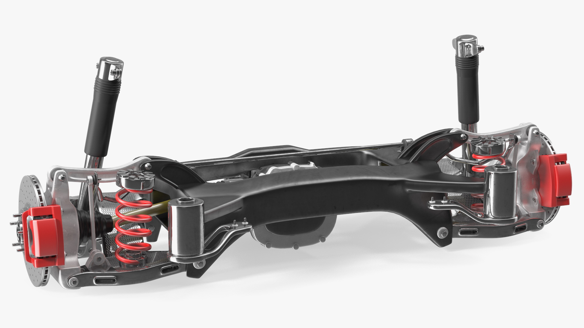 Car Front Suspension Assembly 3D model