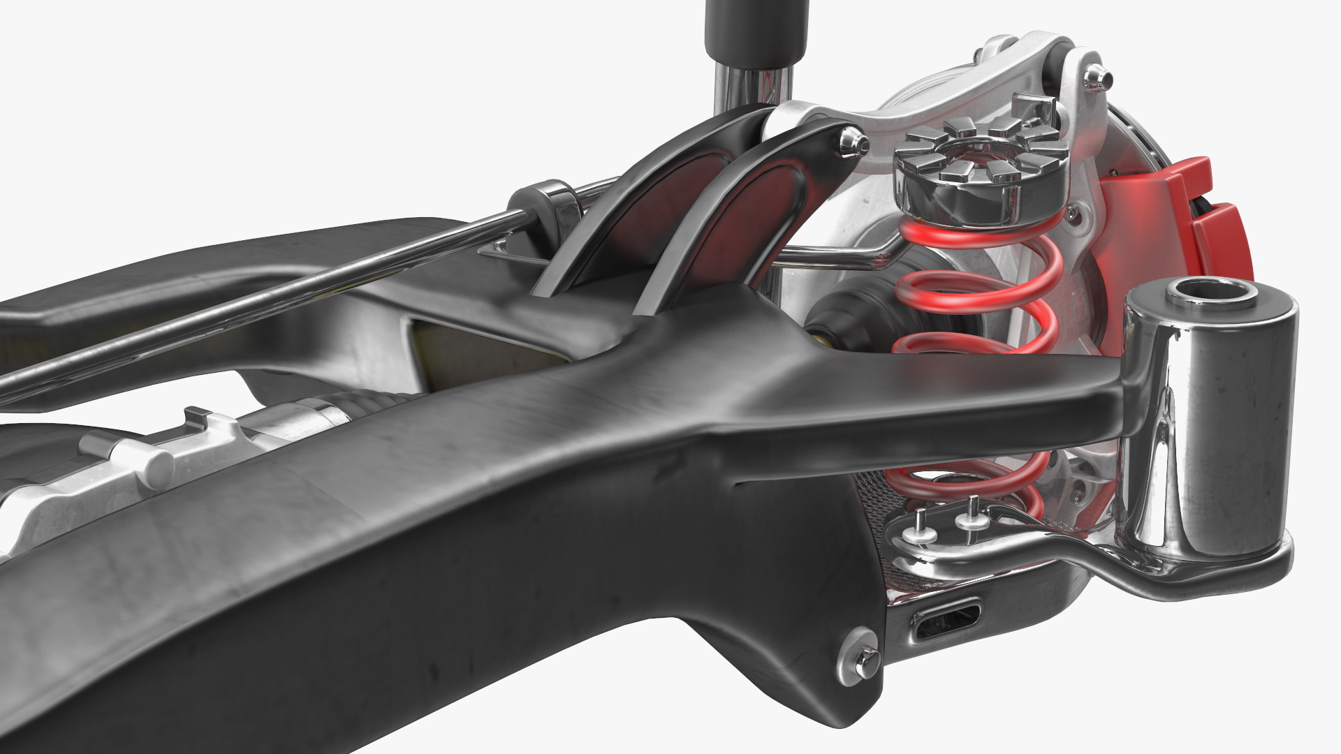 Car Front Suspension Assembly 3D model