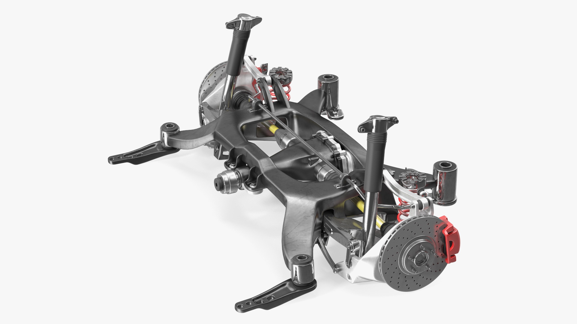 Car Front Suspension Assembly 3D model