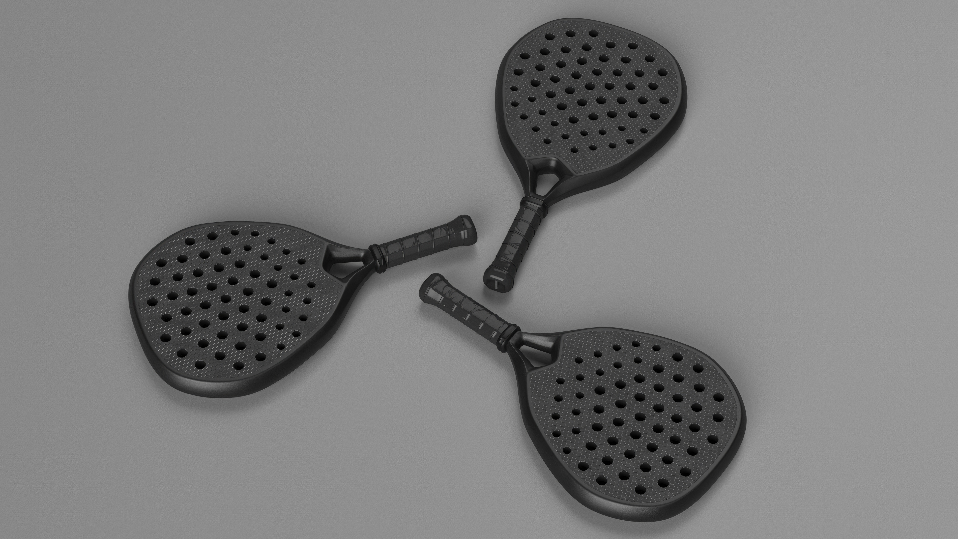 Padel Tennis Racket 3D model
