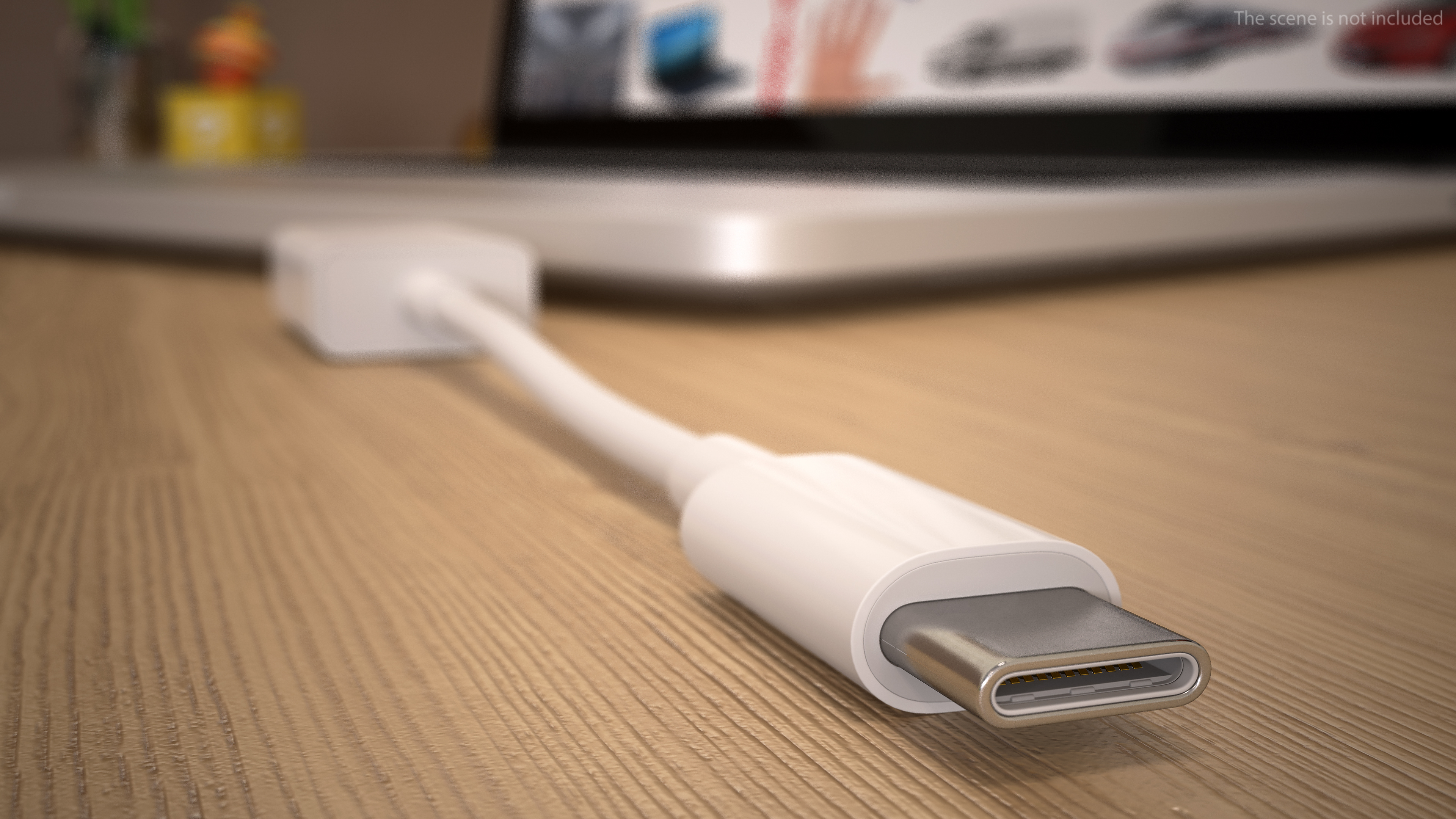USB Type C to USB Type A Adapter 3D