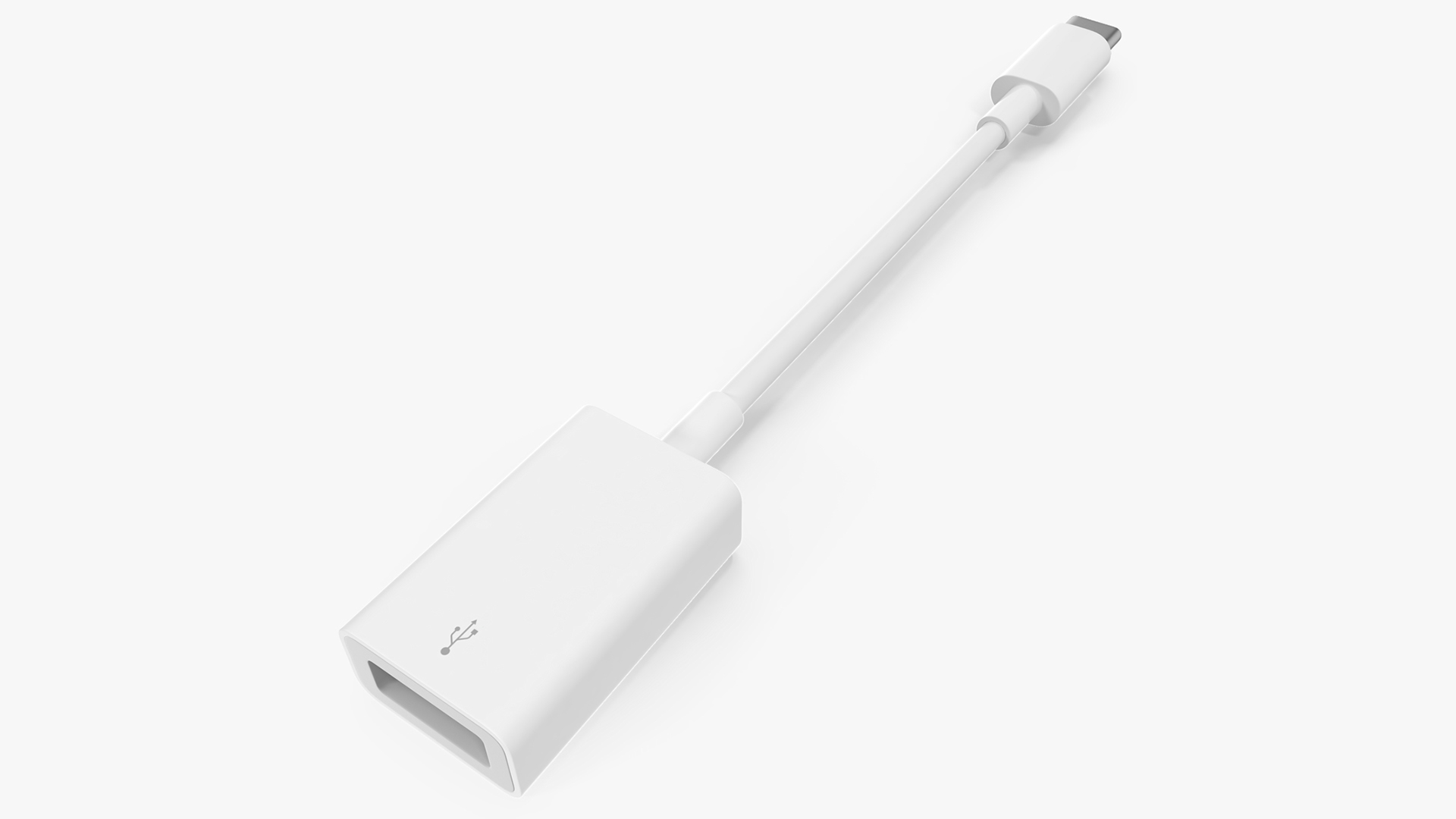 USB Type C to USB Type A Adapter 3D