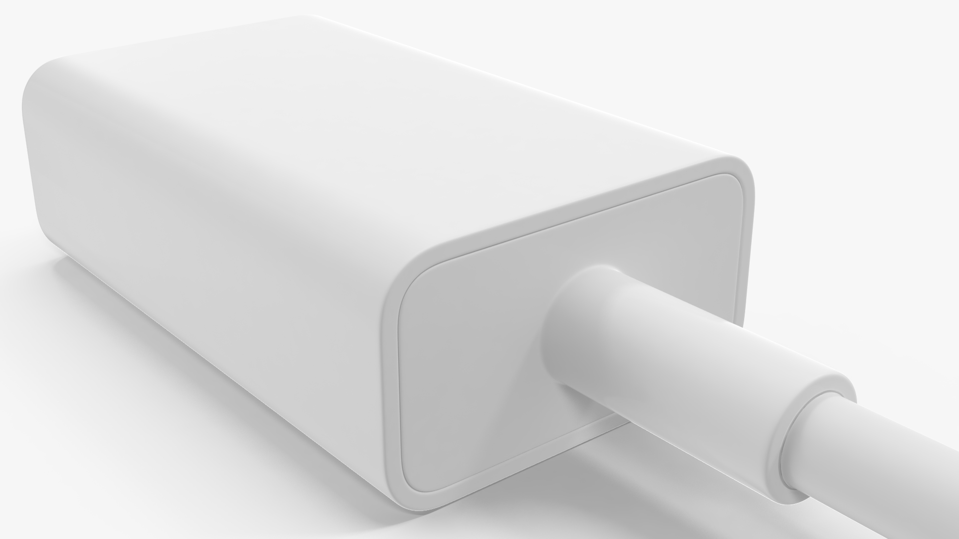 USB Type C to USB Type A Adapter 3D