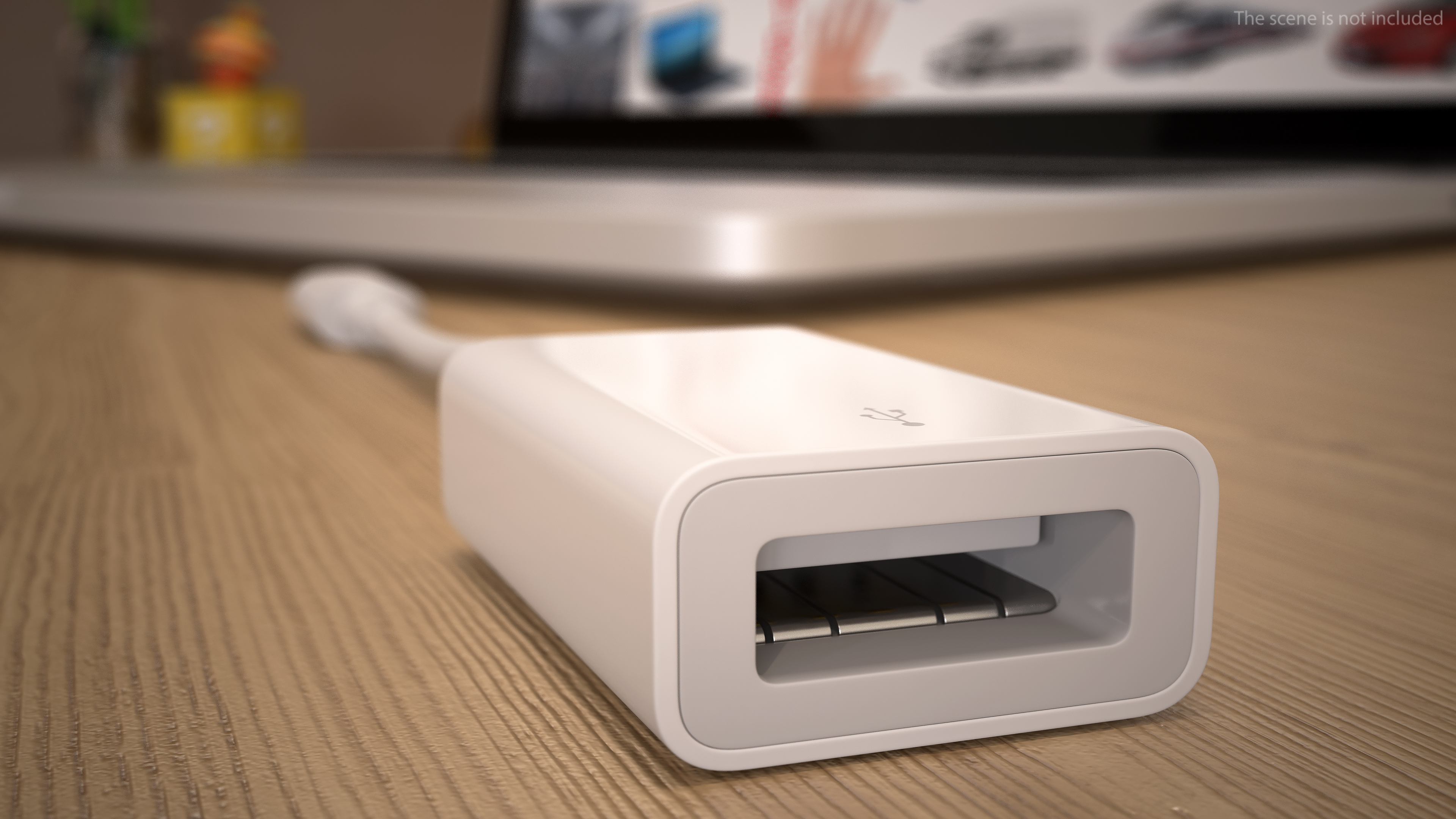 USB Type C to USB Type A Adapter 3D