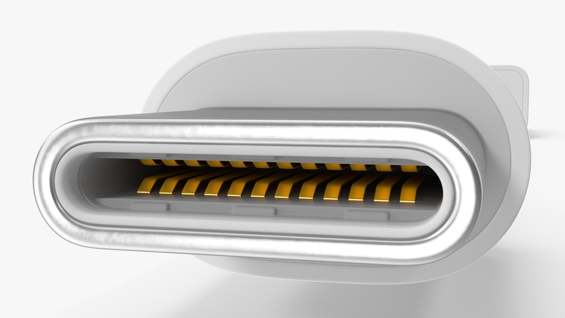 USB Type C to USB Type A Adapter 3D