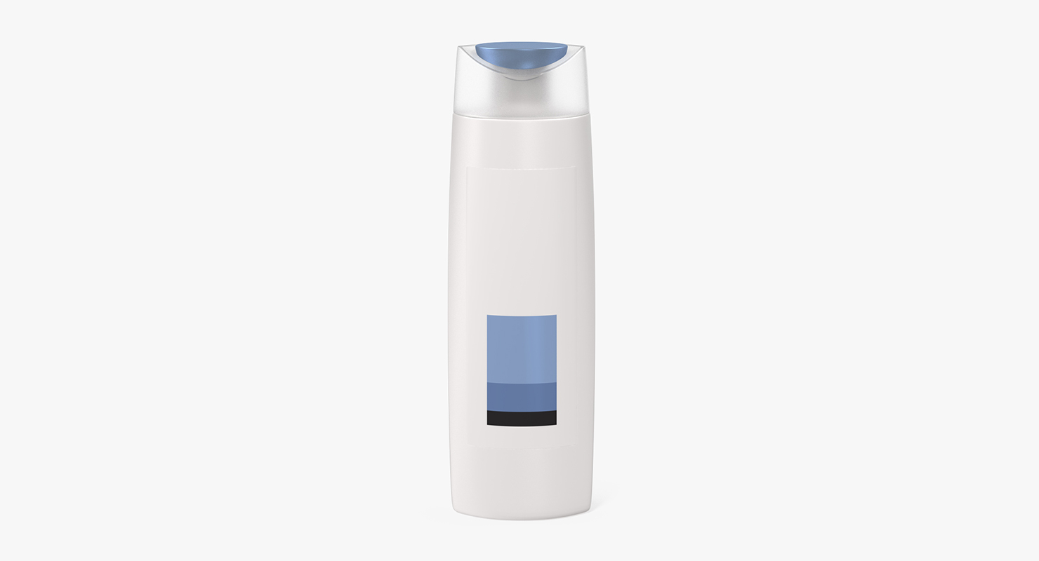 Shampoo Bottle 3D model
