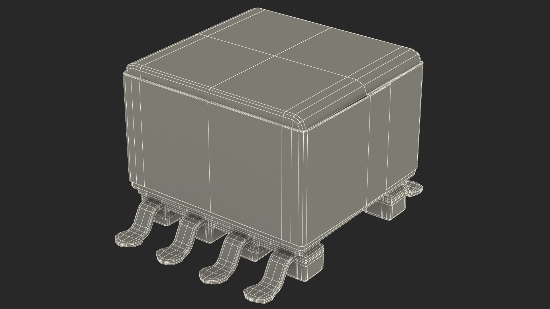 3D Gate Drive Transformer Soldered